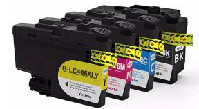 Brother LC406XL High Yield Ink Cartridges for M...